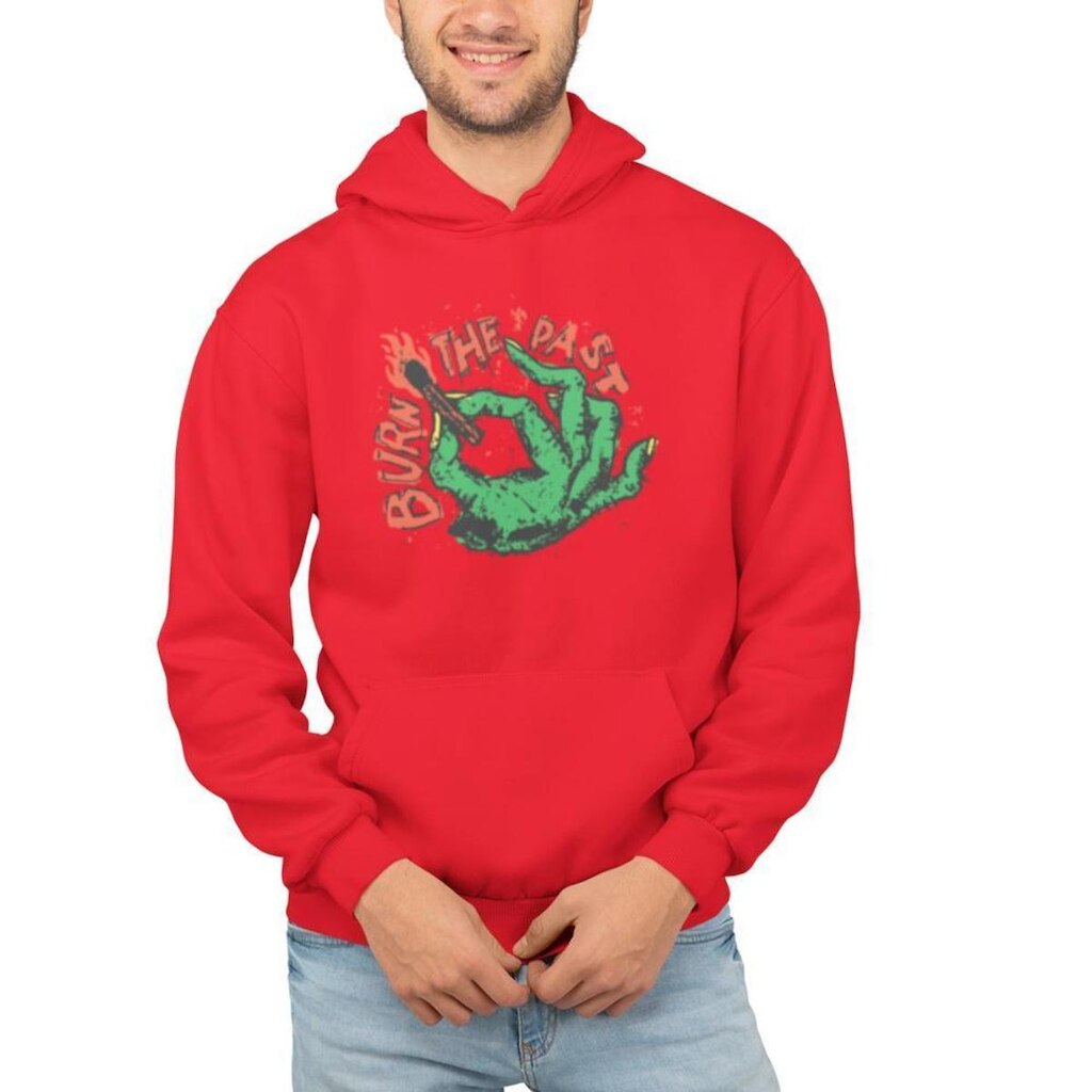Moletom Masculino Feminino Casual Estampado Algodão