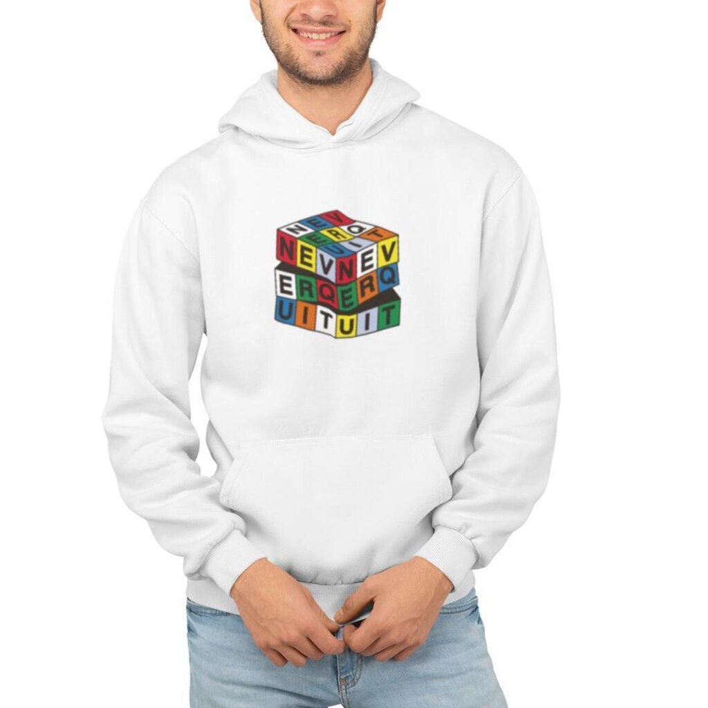 Moletom Masculino Feminino Estampado Cubo
