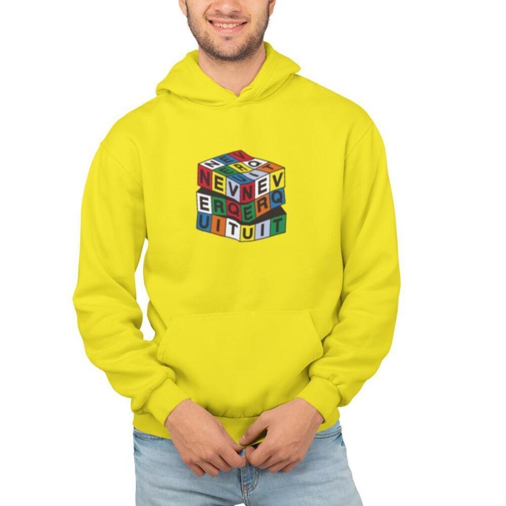 Moletom Masculino Feminino Estampado Cubo
