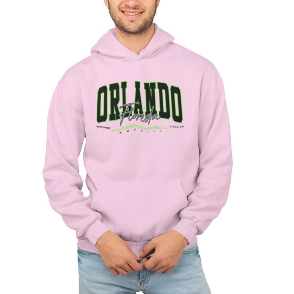 Moletom Masculino Feminino Estampado Orlando Algodão