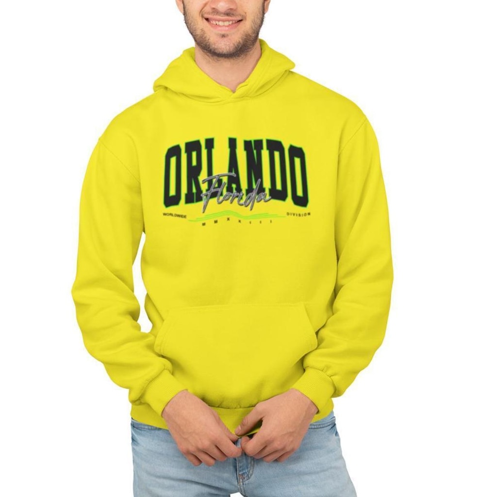 Moletom Masculino Feminino Estampado Orlando Algodão