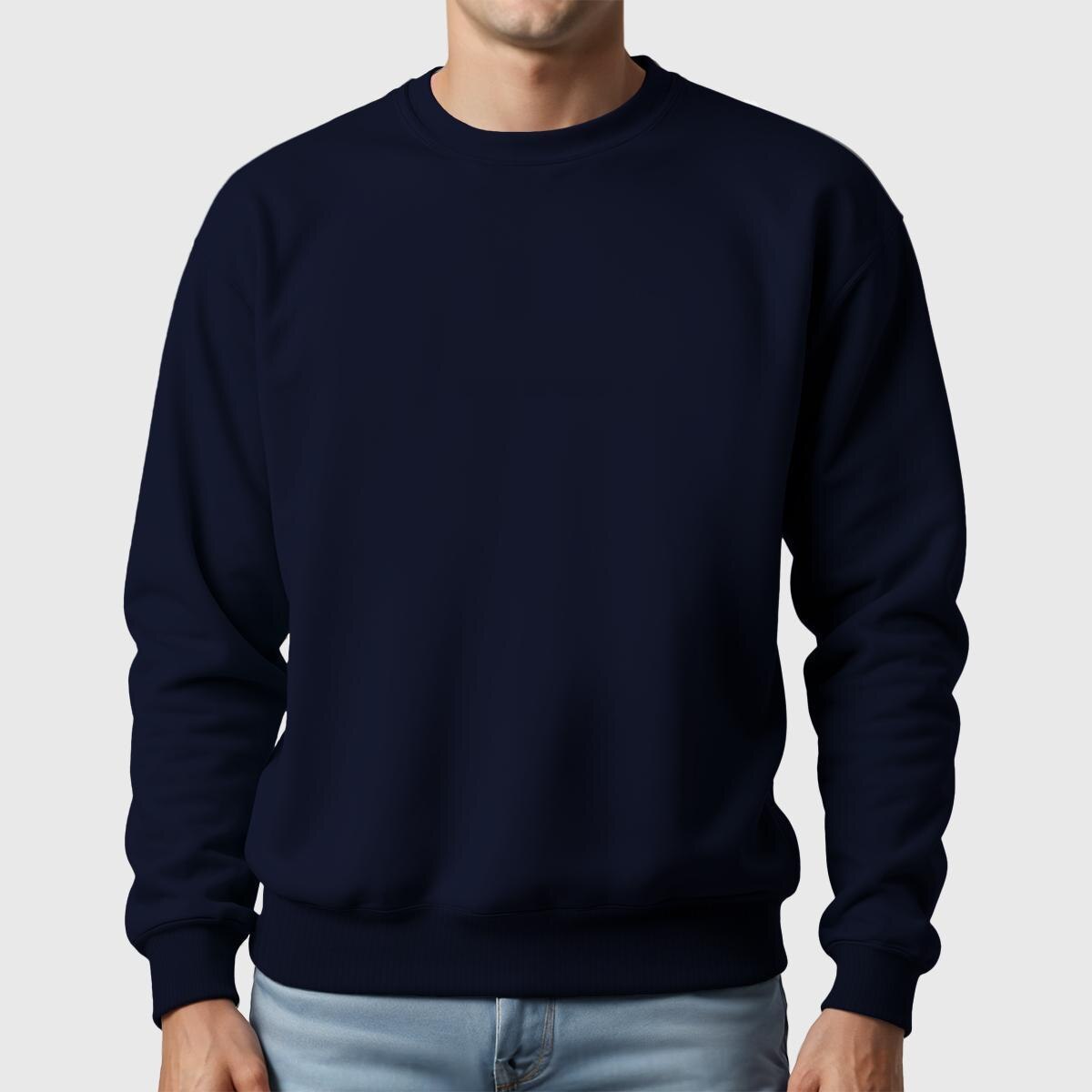 Moletom Masculino Gola Redonda Básico Benellys Menor preço em Moletom Masculino Gola Redonda Básico Benellys