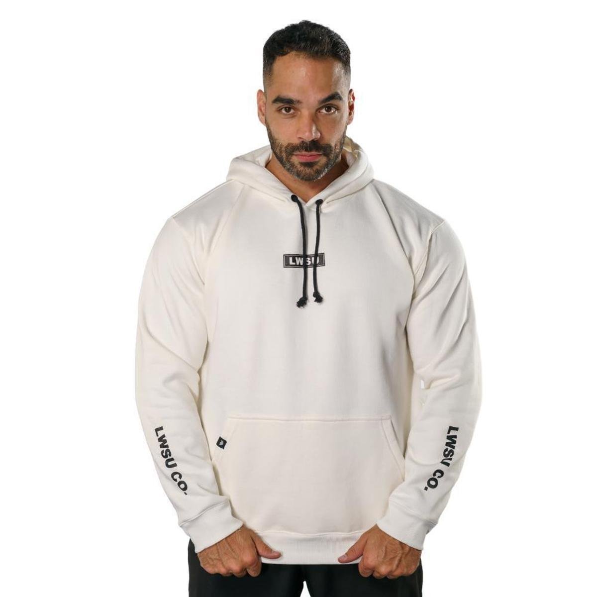 Moletom Masculino LWSU Co. Off White