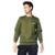 Moletom Masculino Over Surf Estampa Lisa Preto - Verde