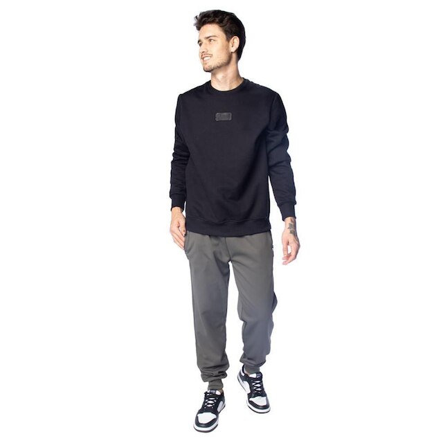 Moletom Masculino Over Surf Logo Relevo Caramelo