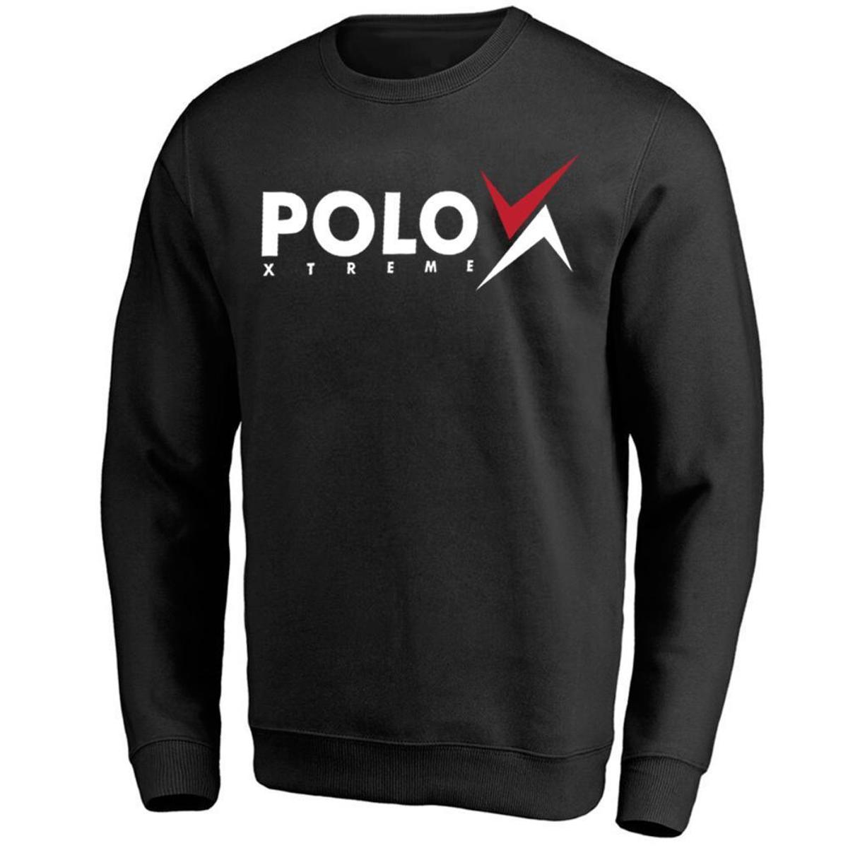 polo shirt with moletom com capuz