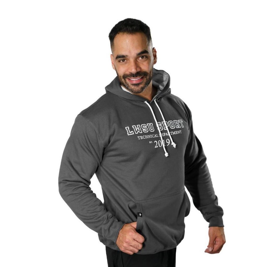 Moletom Masculino Technical Department Cinza Chumbo