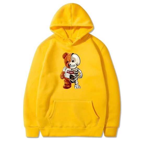 Moletom Masculino Ted Caveira Blusa de Frio Com capuz T100