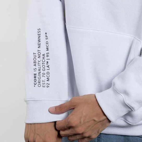 Moletom Mcd Logomania 2.0 Branco Branco G