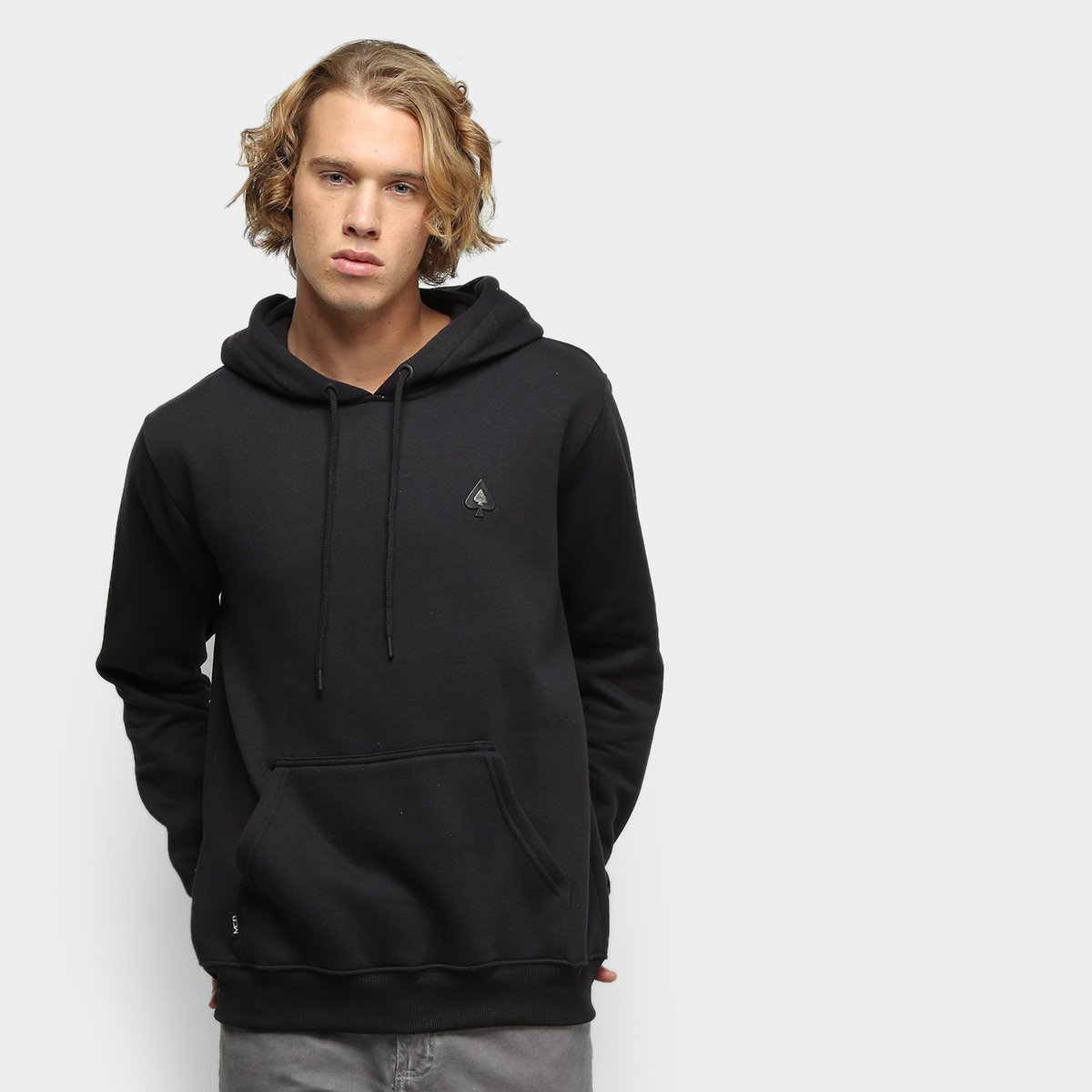 french connection mens moletom com capuz