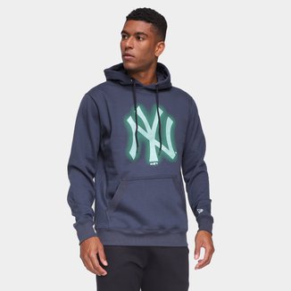 Moletom MLB New York Yankees New Era Rave Space Glow Masculino