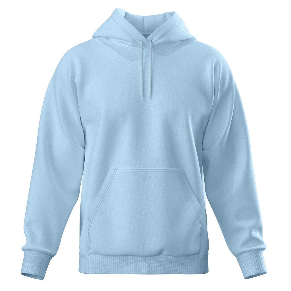 Moletom Modelo Canguru Com Capuz Masculino e Feminino Liso