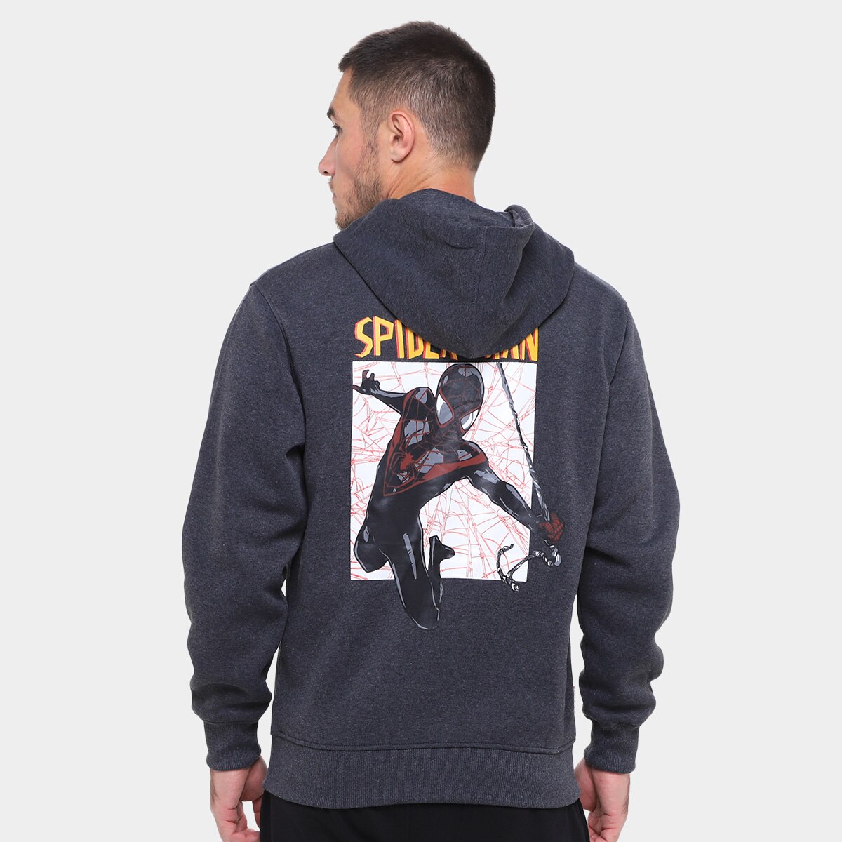 Moletom Mooncity Homem Aranha Masculino - 1