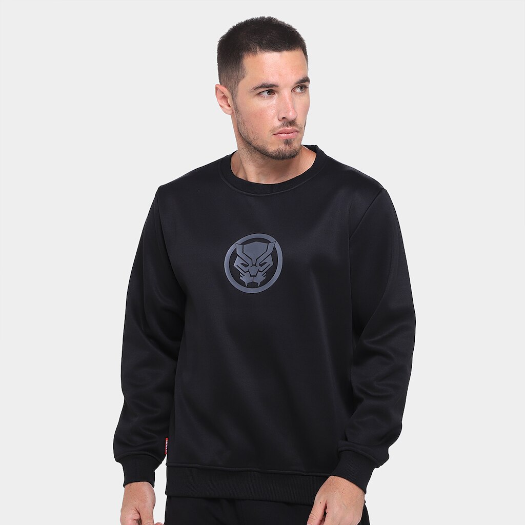 Moletom Mooncity Pantera Negra Masculino