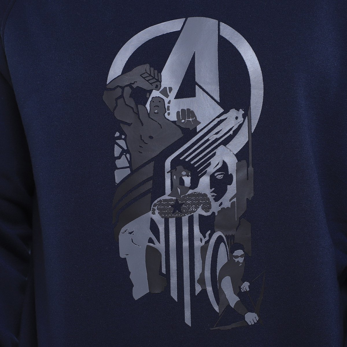Moletom Mooncity Raglam Avengers Masculino - 2