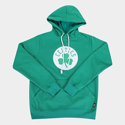 green celtics moletom com capuz