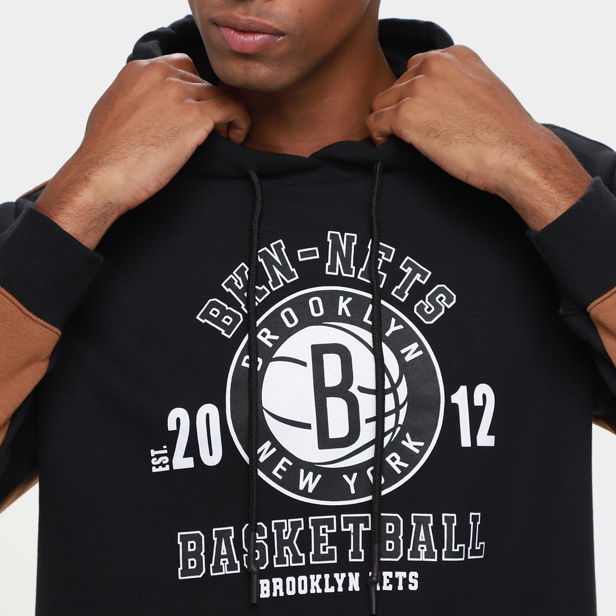 Moletom NBA Brooklyn Nets Mitchell & Ness Masculino - 2
