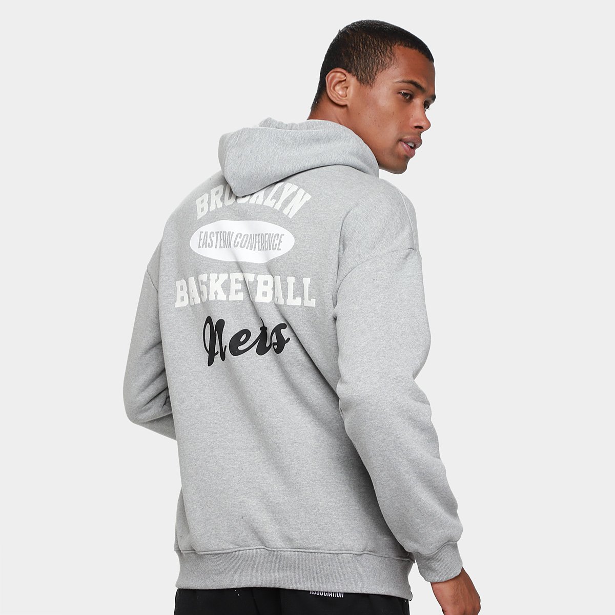 Moletom NBA Brooklyn Nets Mitchell & Ness Masculino - 1
