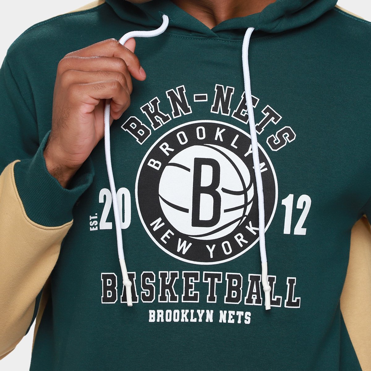 Moletom NBA Brooklyn Nets Mitchell & Ness Masculino - 3