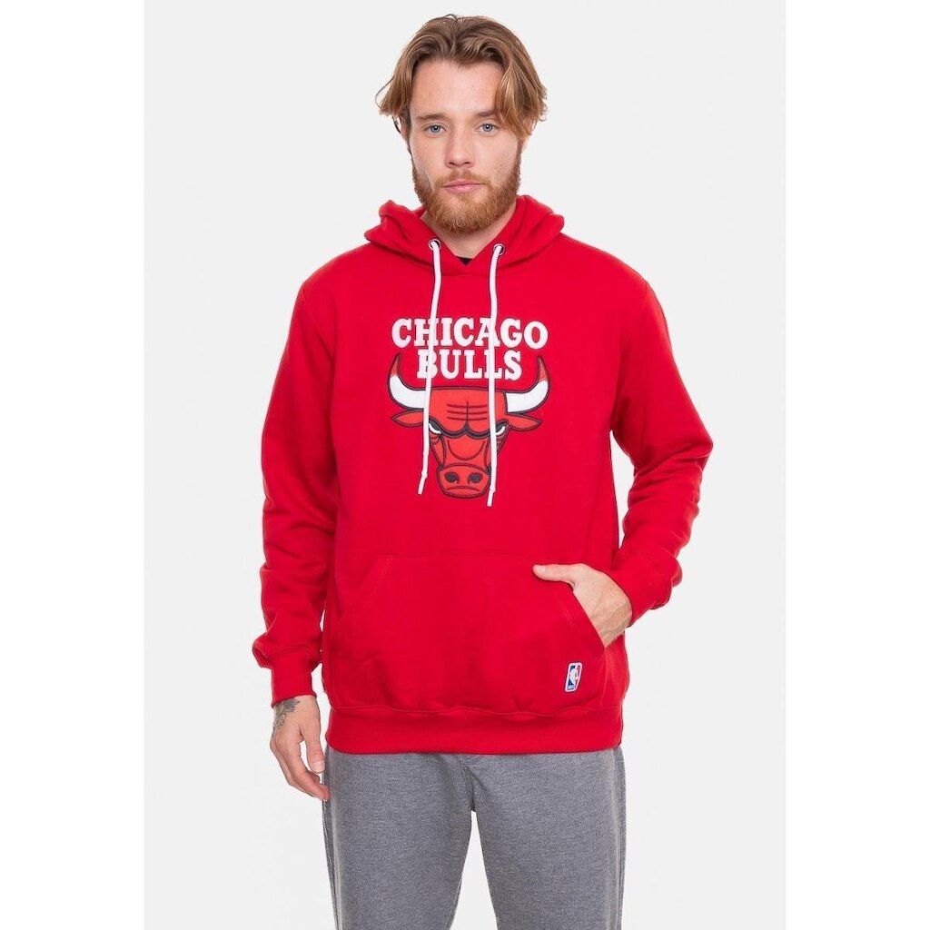 Moletom NBA Canguru Feltro Logo Masculino