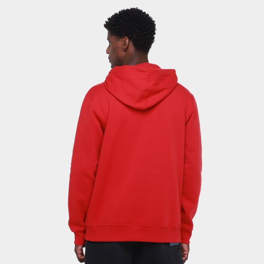 Nba Chicago Moletom Canguru Moletom New Era Vermelho Moletom New