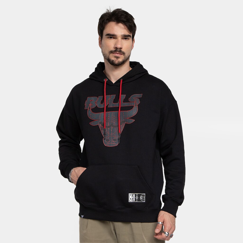 Moletom NBA Chicago Bulls Matrix Masculino