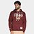 Moletom NBA Chicago Bulls Mitchell & Ness Collegiate Masculino - Bordô