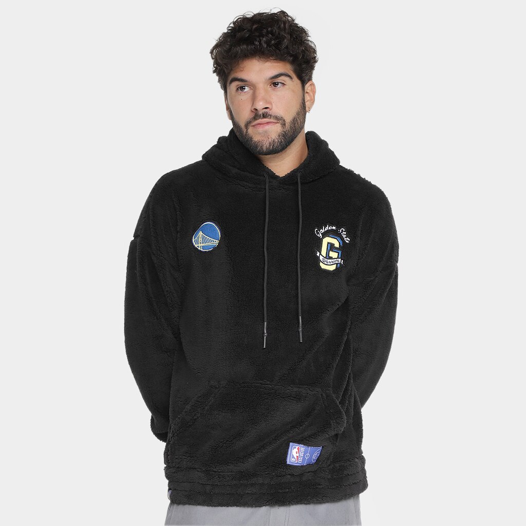 Moletom NBA Golden State Warriors Teddy Masculino