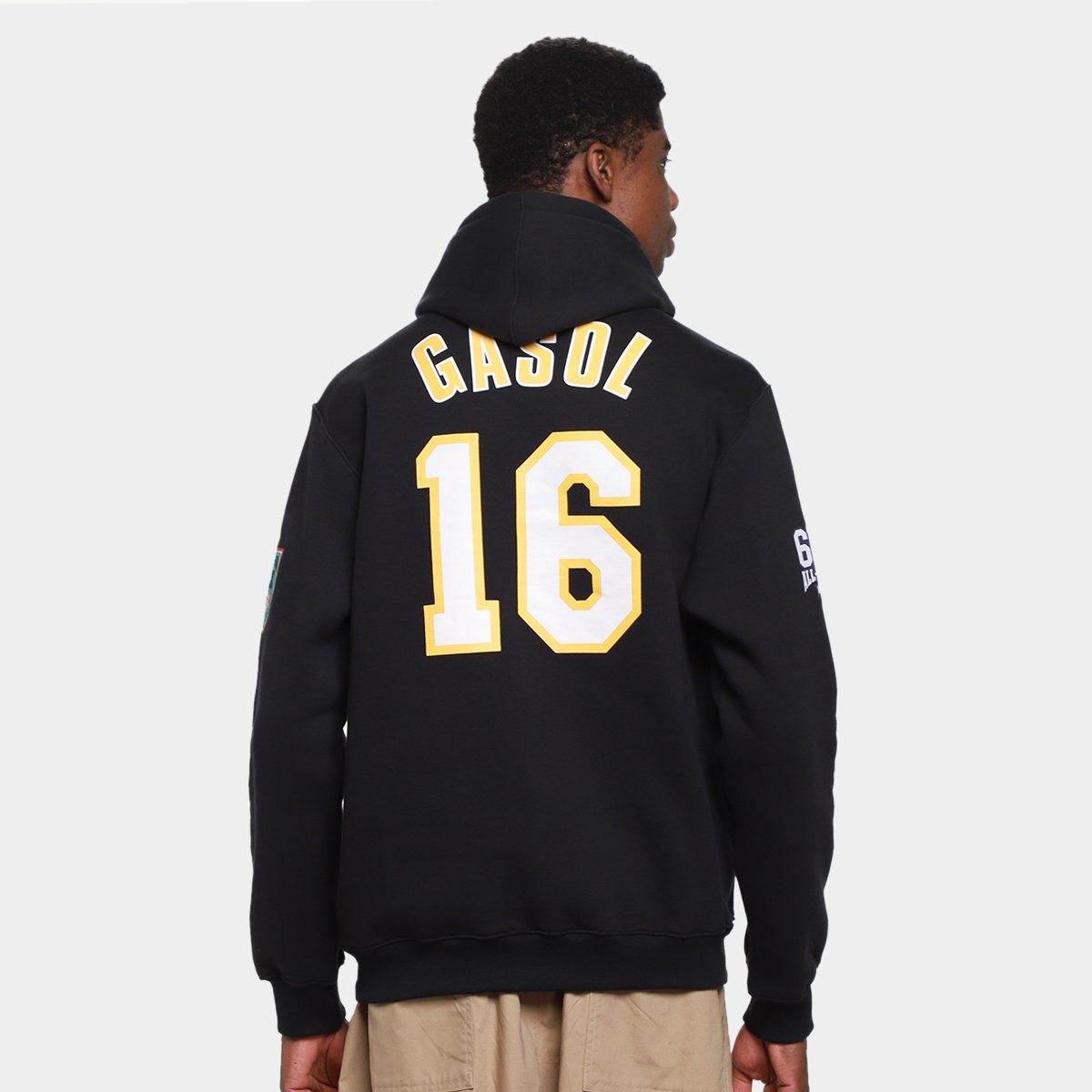 Moletom NBA Los Angeles Lakers Mitchell & Ness Masculino - 1