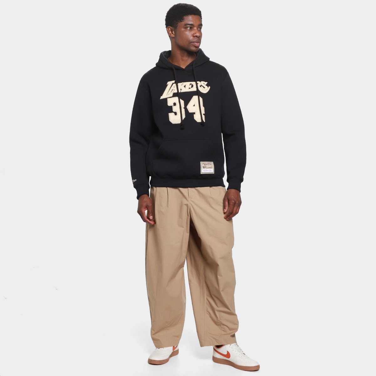 Moletom NBA Los Angeles Lakers Mitchell & Ness Masculino - 5