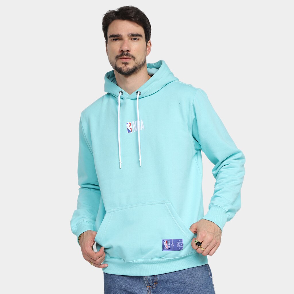 Moletom NBA Mini Logo C/ Capuz Masculino