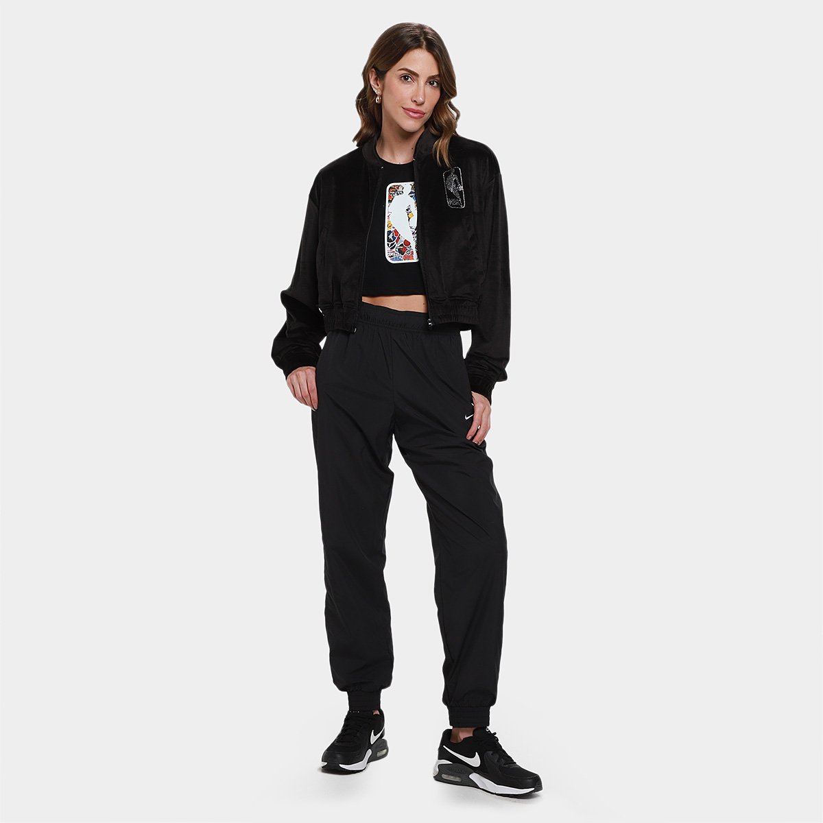 Moletom NBA Mitchell & Ness Plush Feminino - 4