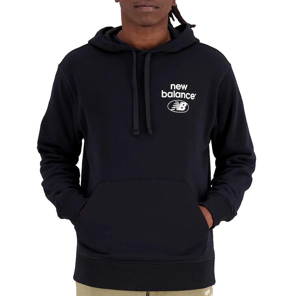 Moletom New Balance Essentials Logo - masculino