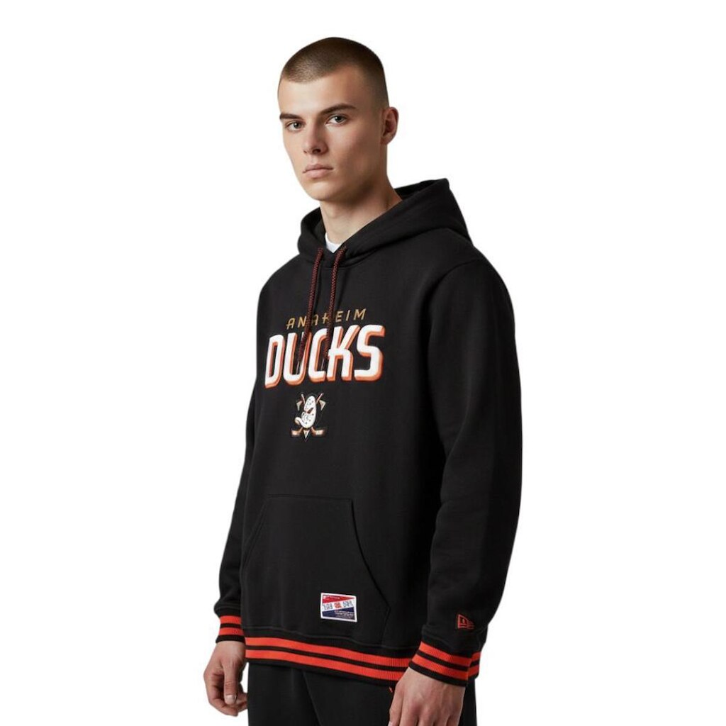 Moletom New Era Anaheim Ducks Masculino Preto