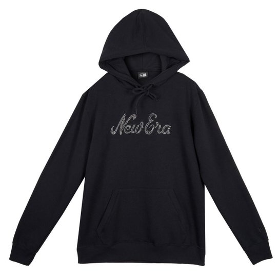 Moletom New Era Canguru Fechado Branded Fanpage Preto Netshoes