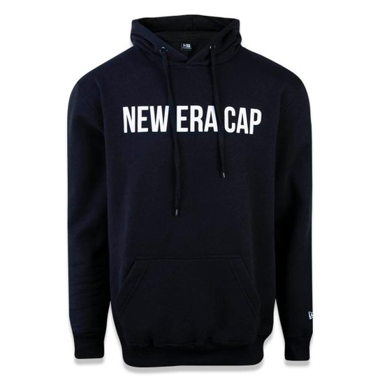 Moletom New Era Canguru Fechado Ne Brasil Preto Netshoes