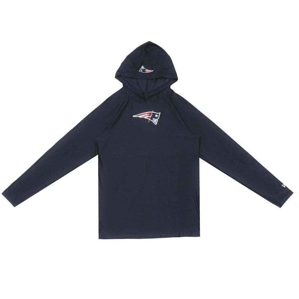 MOLETOM NEW ERA CANGURU FECHADO NEW ENGLAND PATRIOTS NFL MARINHO