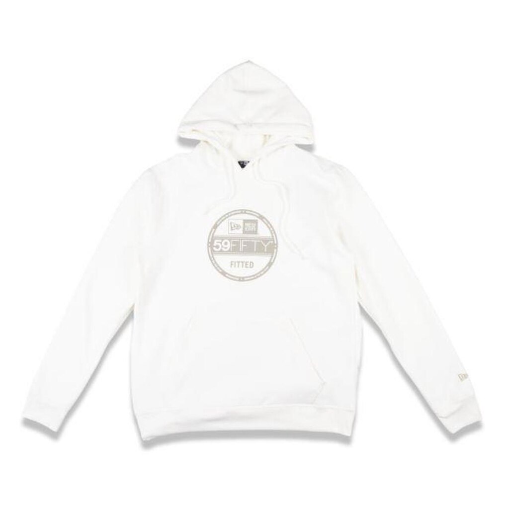 Moletom New Era Dasic Sazonal Duo Com Capuz Off White