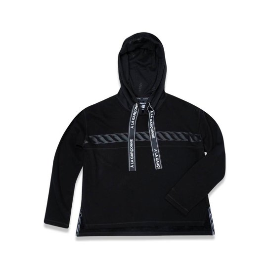 Moletom New Era Feminino Careca A La Garçonne - Preto