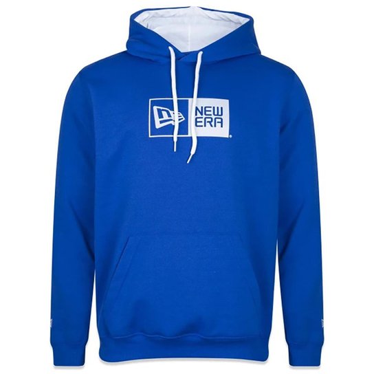 Moletom New Era Masculino Fechado Com Capuz Logo Box