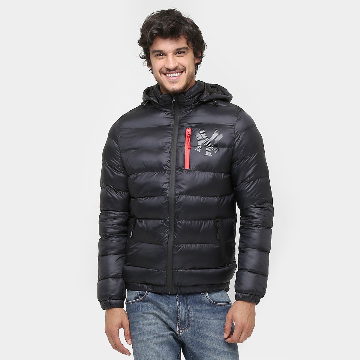 bomber jacket with moletom com capuz