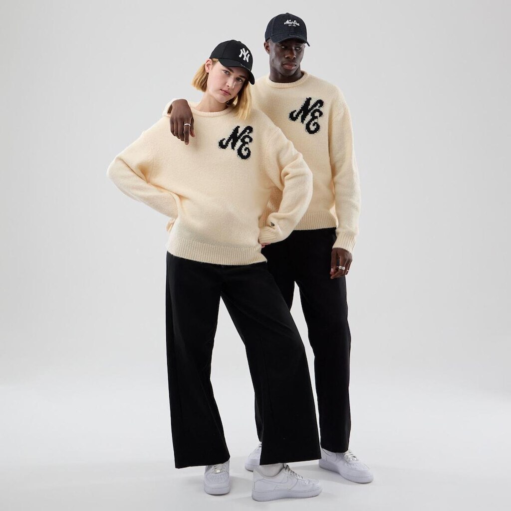 MOLETOM NEW ERA NE KNIT SWEATER NEWERA LTC