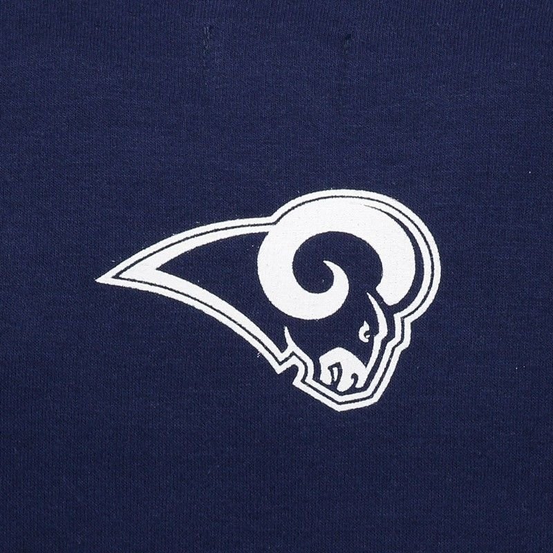 la rams white moletom com capuz