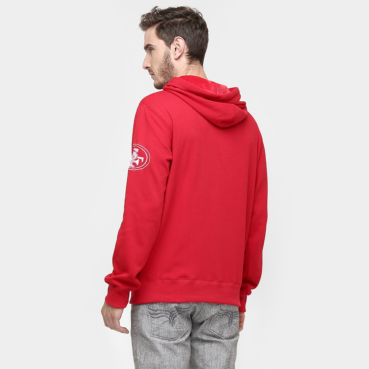 nfl shop 49ers moletom com capuz