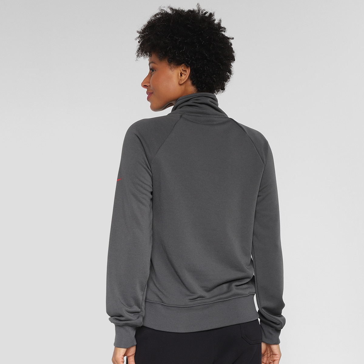 Moletom NFL Kansas City Chiefs Nike Dri Fit Gola Alta Feminino - 1
