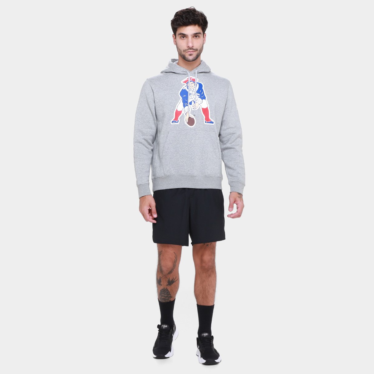 Moletom NFL New England Patriots Nike C/ Capuz Masculino - 3