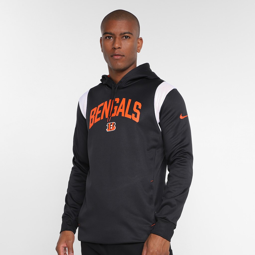 Moletom Nike NFL Cincinnati Bengals Fleece Masculino