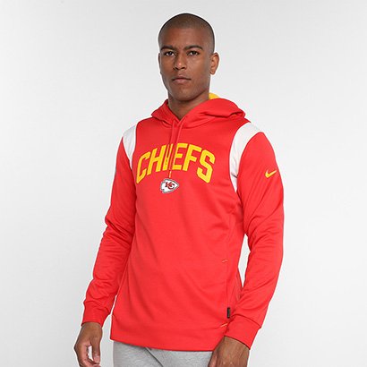 Moletom Nike NFL Kansas City Chiefs Fleece Masculino - Masculino