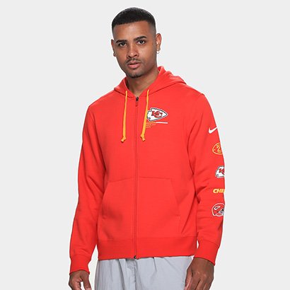 Moletom Nike NFL Kansas City Chiefs Legacy Fz C/ Capuz Masculino - Masculino