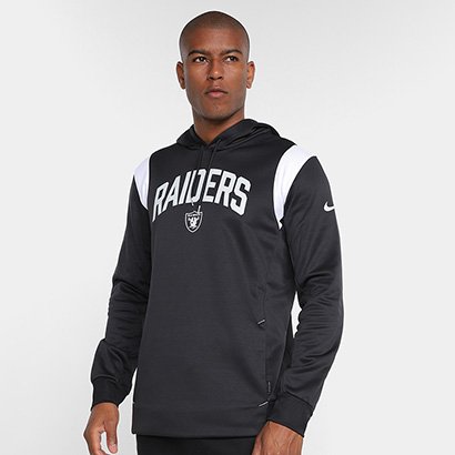 Moletom Nike NFL Las Vegas Raiders Fleece Masculino - Masculino